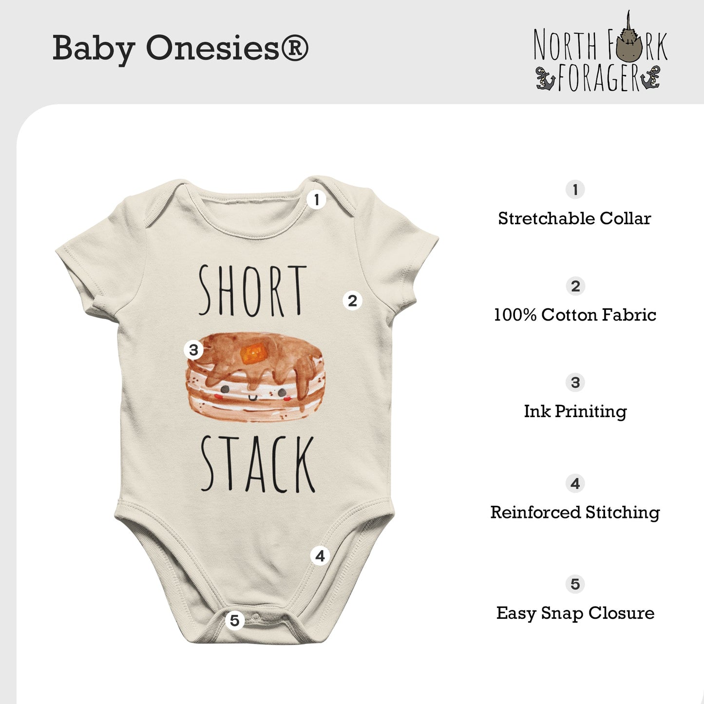Nurse Patent - Baby Boy Girl Clothes Infant Bodysuit Funny Cute