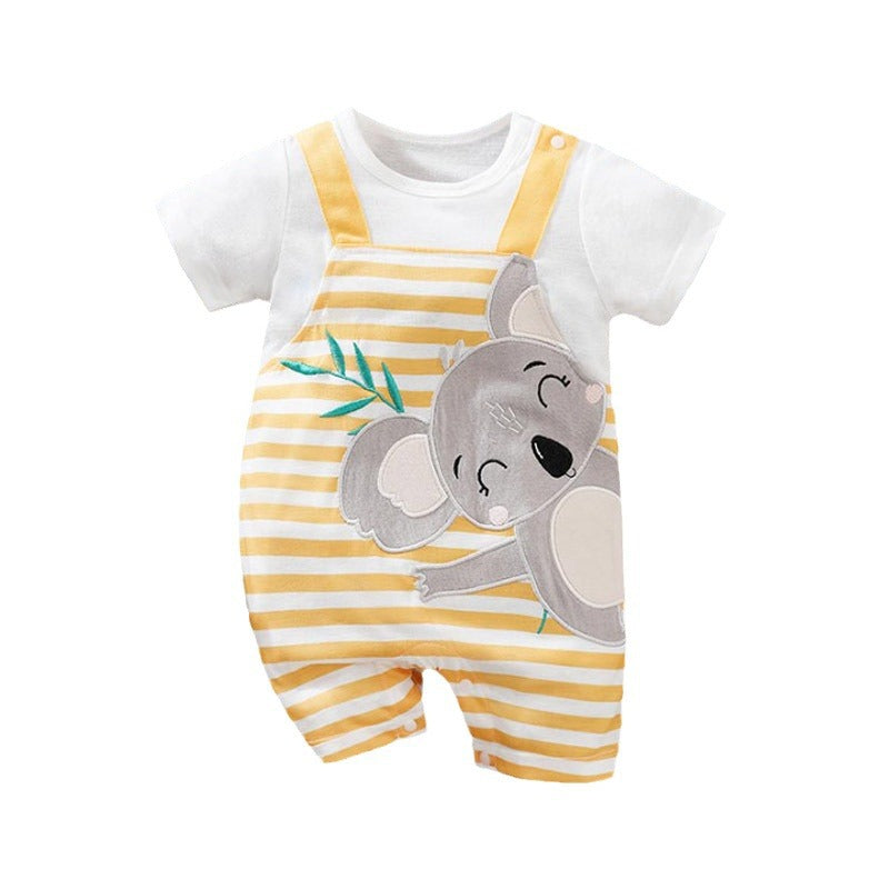 Rainbow Cloud Baby Romper|Soft & Breathable Outfit