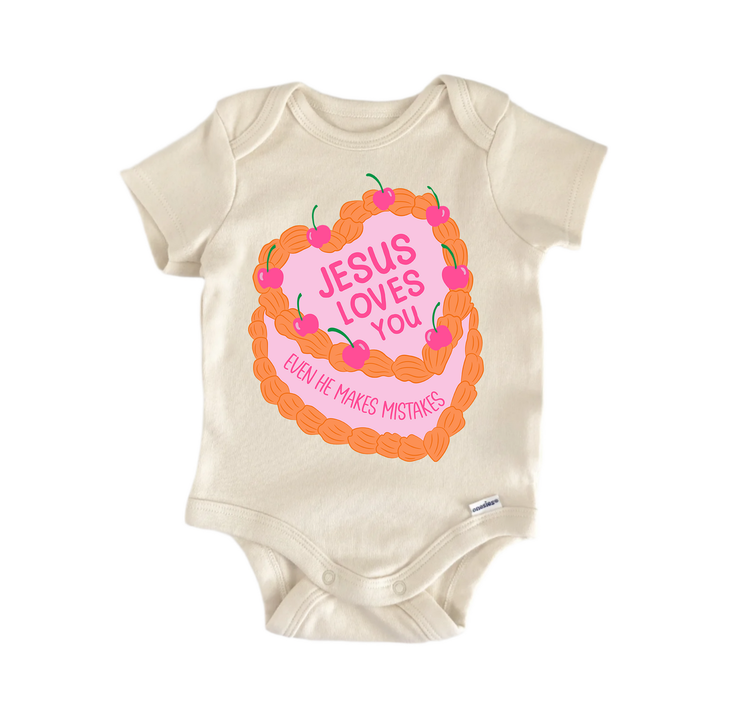 Loves You Jesus Religious God Christian -  Baby Boy Girl Clothes