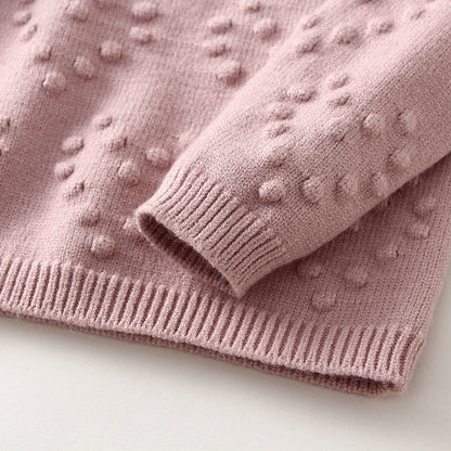 KnitNest™ – Knitted Baby Sweater & Pants Set