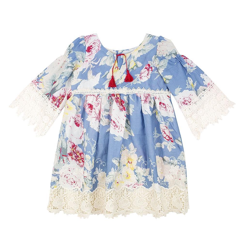 September Song Toddler Little Big Girls Dress