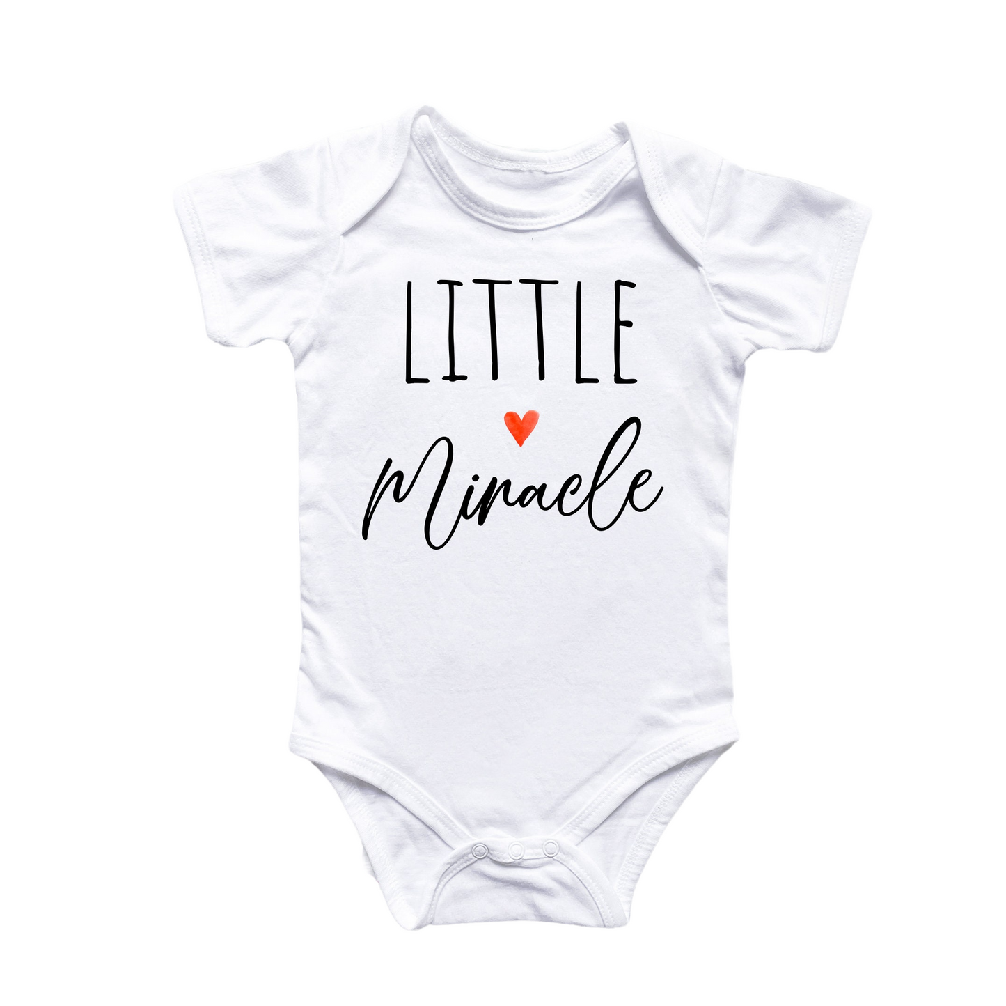 Miracle Jesus Religion God - Baby Boy Girl Clothes Infant Bodysuit
