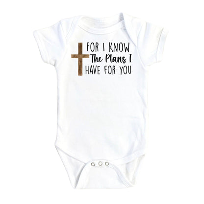 Religious Gods Plans - Baby Boy Girl Clothes Infant Bodysuit Funny