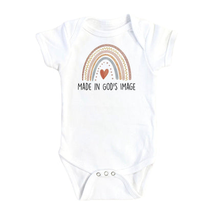 Religious God Image - Baby Boy Girl Clothes Infant Bodysuit Funny Cute