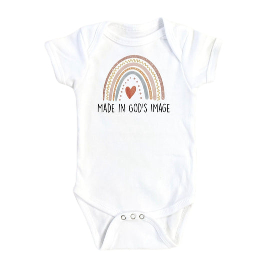 Religious God Image - Baby Boy Girl Clothes Infant Bodysuit Funny Cute