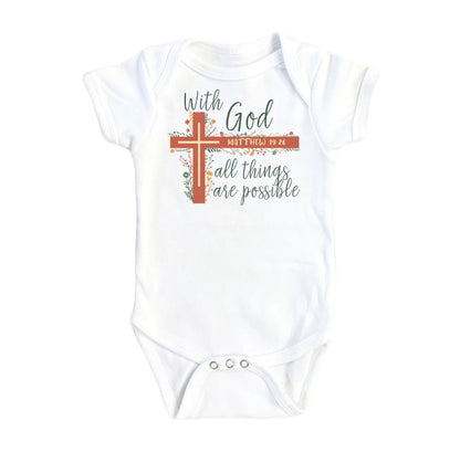 Religious Prayer - Baby Boy Girl Clothes Infant Bodysuit Funny Cute